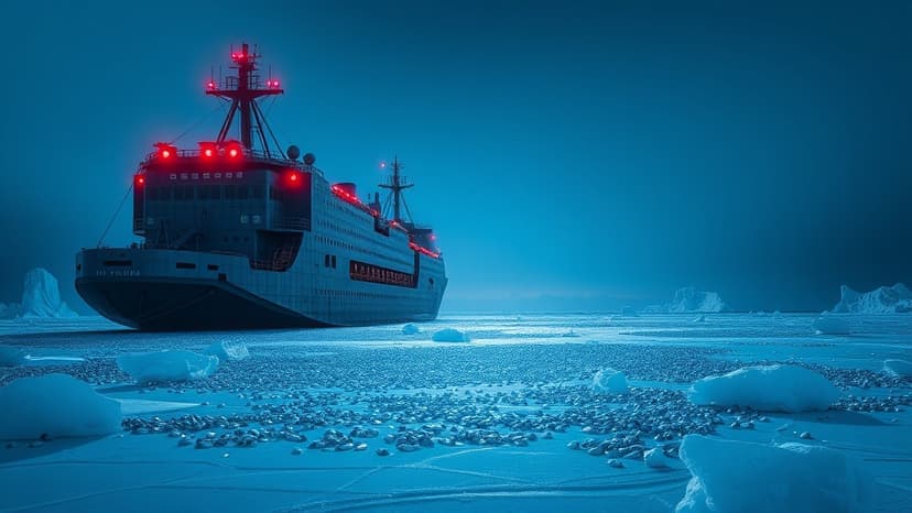 Giant Ships Plunder Antarctic Krill: Food Chain at Risk