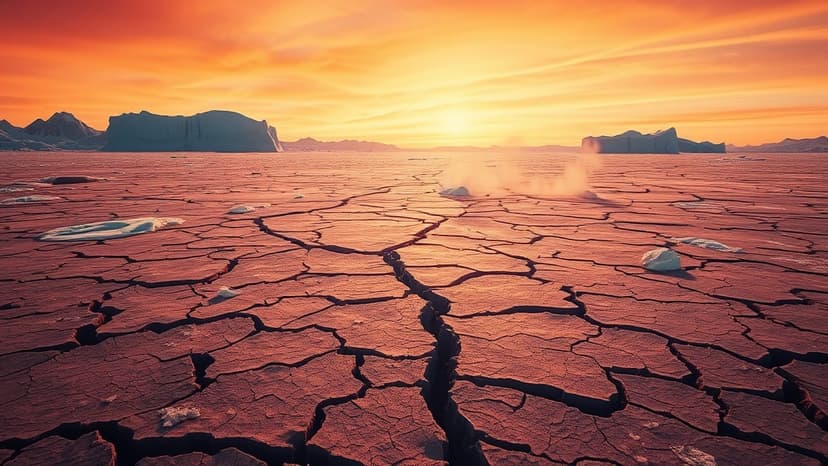 Antarctic Winter Heats Up Dramatically