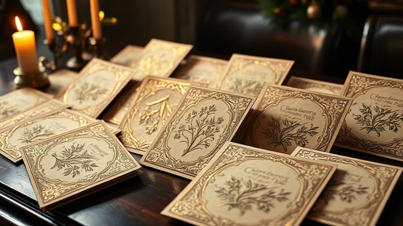 Victorian Christmas Cards Astonish Antiques Expert