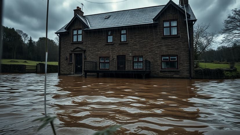 Antrim Flood Chaos: Trapped Couple Rescued Amidst Delays