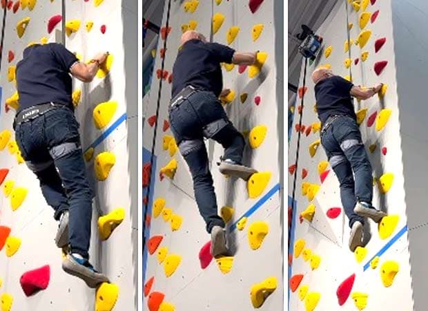 Anupam Kher, 71, Conquers 35-Foot Rock Wall