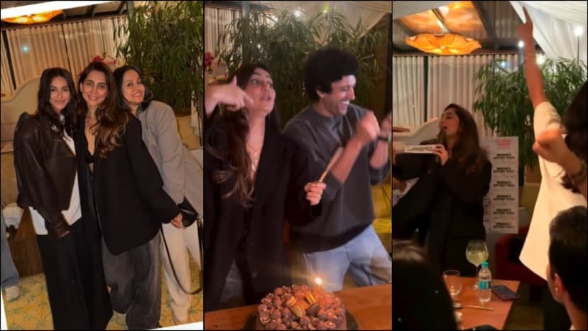 Anusha Dandekar Celebrates Birthday with Celeb Friends