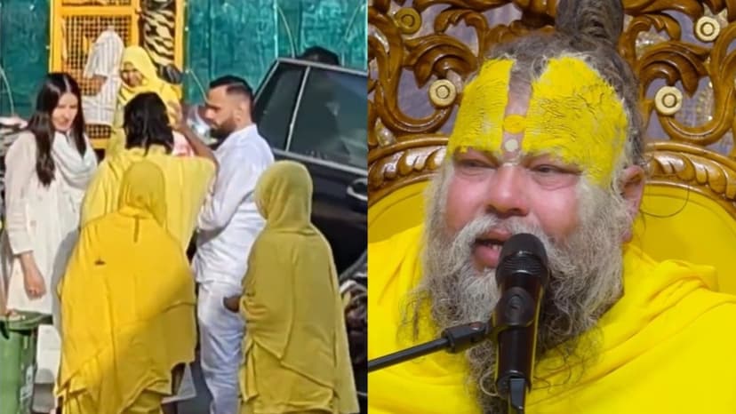 Anushka & Virat Seek Blessings in Vrindavan