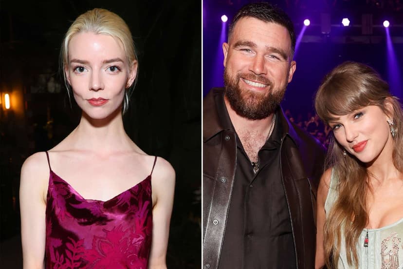Anya Taylor-Joy Missed Messi Goal for Swift-Kelce Wedding