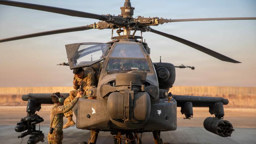 Deadly Apache Crashes Spark Training Pause