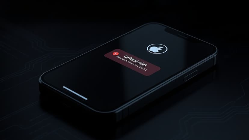 Apple Pushes Critical Security Alert to iPhones