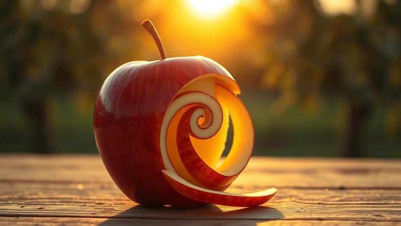 Champion Apple Peeler Defies Pain for 22nd Title