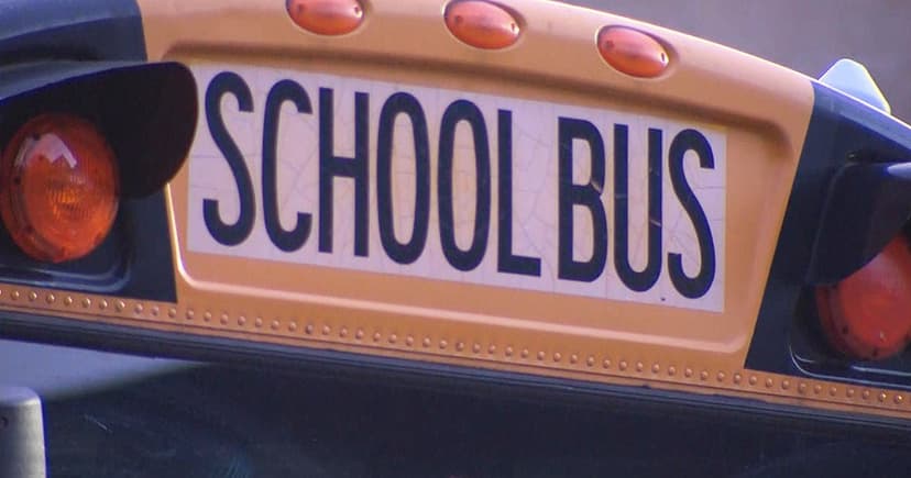 School Bus Collision Overturns: Children Injured