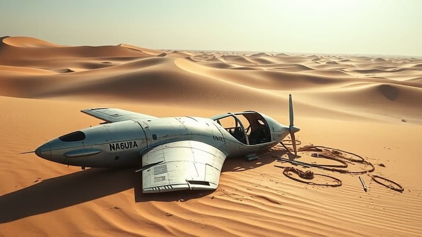 Apple Vision Pro Filming Ends in Desert Plane Crash