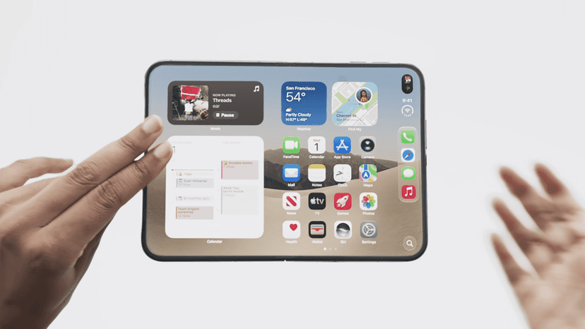 Apple Unfolds First Foldable iPhone Duo