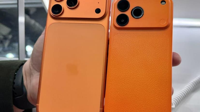 MWC Sees iPhone's Tangerine Takeover: From Phones to Chargers