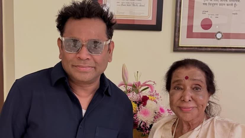 AI Honors Asha Bhosle: Stars Reimagined by AR Rahman