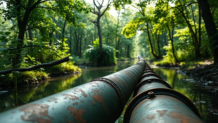 Aravali Forest Faces Pipeline Pollution Threat