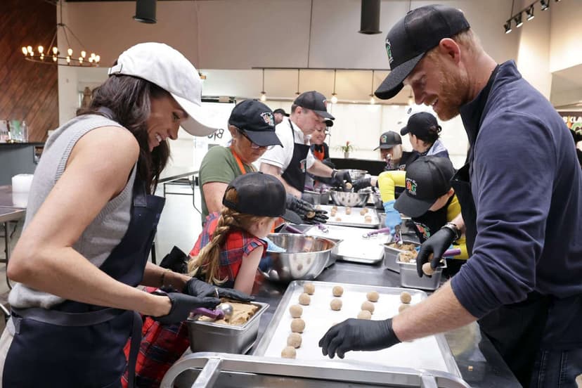 Archie & Lilibet Help Prepare 70,000 Meals