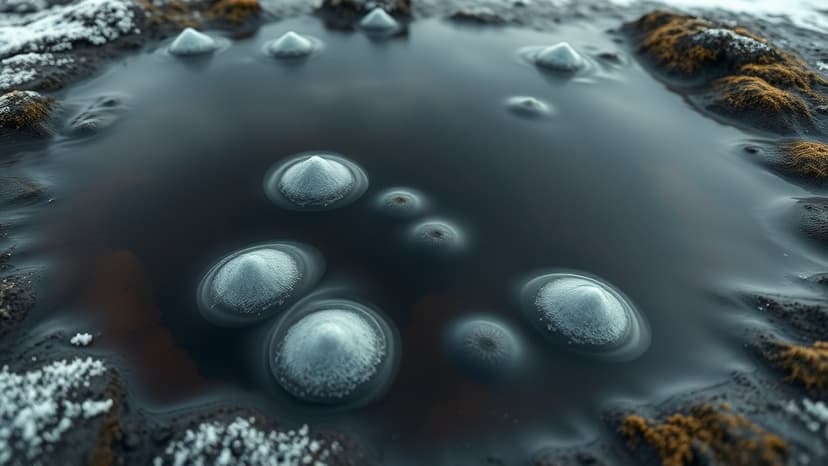 Arctic Lakes Leak Greenhouse Gases