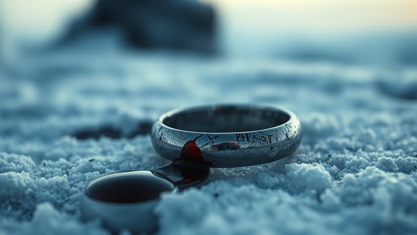 Arctic Chill Causes Nipple Ring Mishap for Model