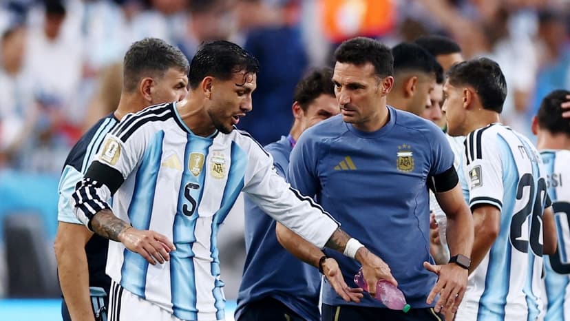 Scaloni Demands More Than Grit vs England