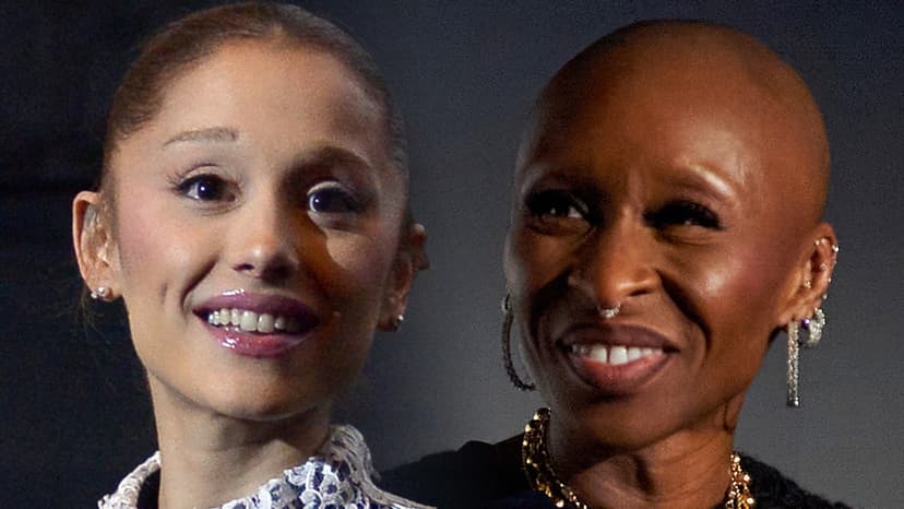 Ariana Grande & Cynthia Erivo Surprise Fans