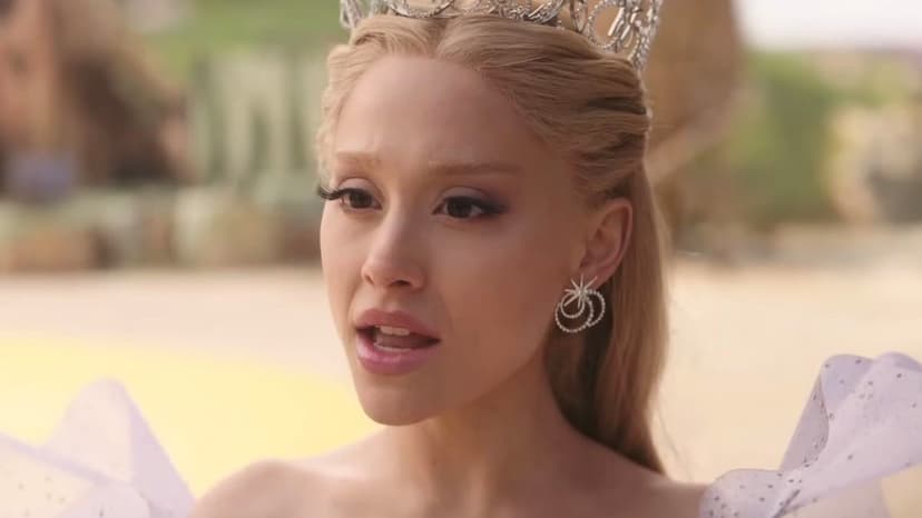 Ariana Grande Tight-Lipped on Mysterious AHS13 Role as Wicked Press Tour Continues