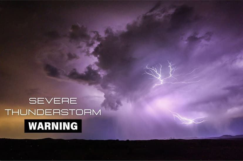 Arizona Sees Quarter-Inch Hail!
