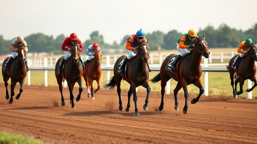 Golden Boy Triumphs at Lucknow Horse Race