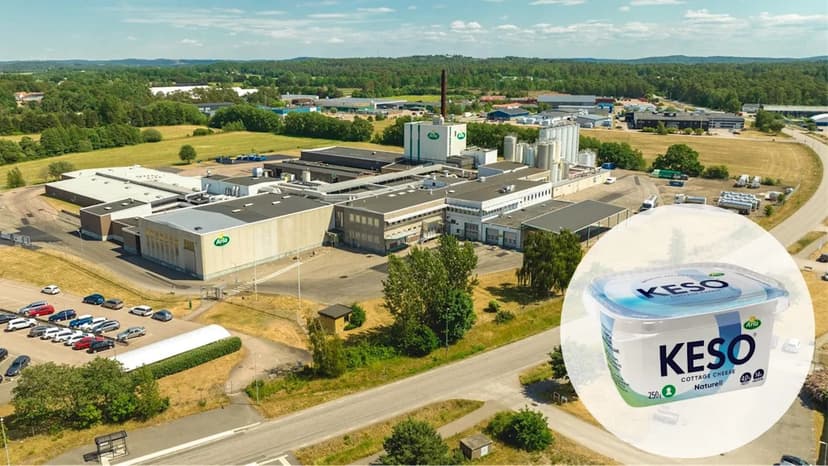 Arla Boosts Cottage Cheese Output in Sweden