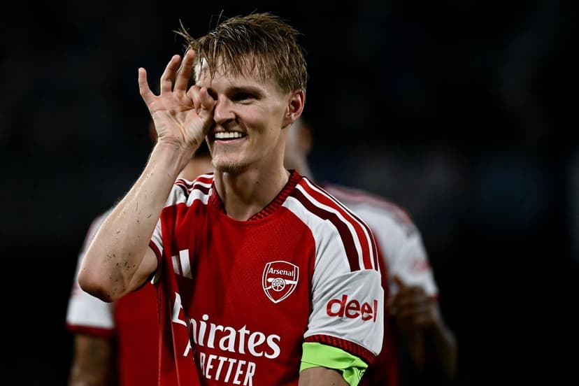 Odegaard's Magic Secures Arsenal's UCL Start
