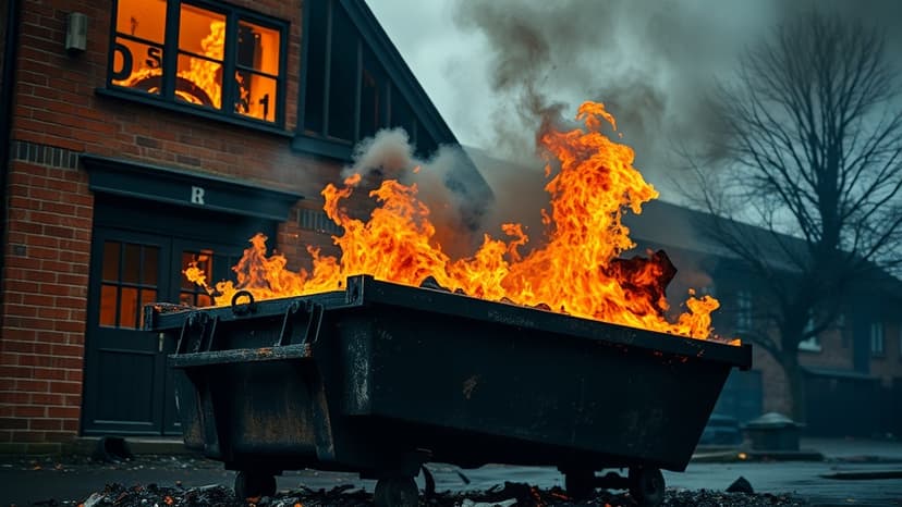 Skip Fire Devastates Nottinghamshire Baby Loss Charity