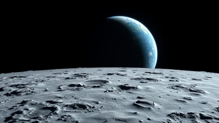Astronauts' 'Sci-Fi' Moon Views Spark Earth Appreciation