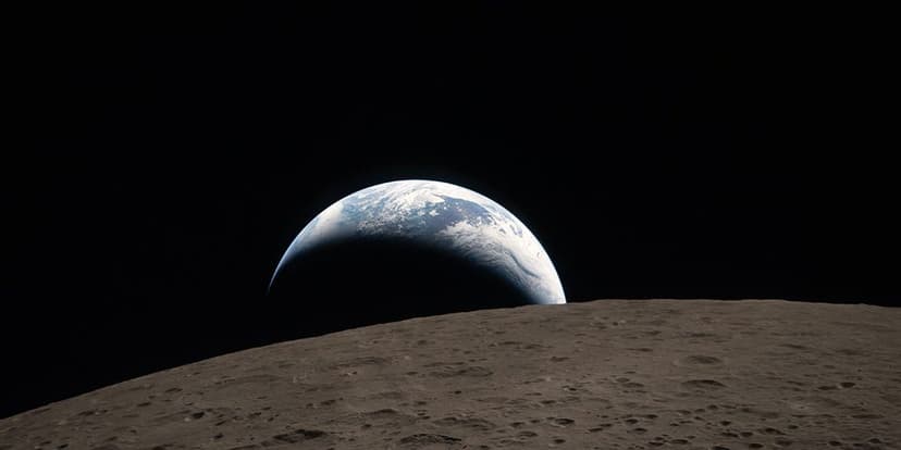 Earthset: Historic Far-Side Moon Photo Revealed