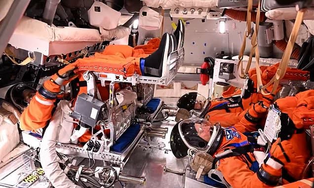 Orion's Tiny Cabin: Astronauts Face Cramped Moon Mission