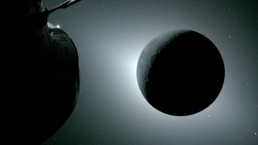 Astronauts Witness Earth Vanish Behind Moon