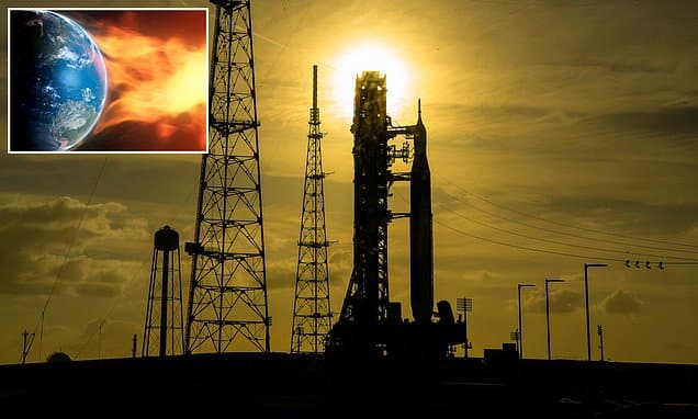 Solar Flares Threaten Artemis II Moon Mission