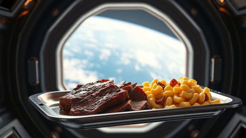 Astronauts' Space Menu Outshines Earthly Grub