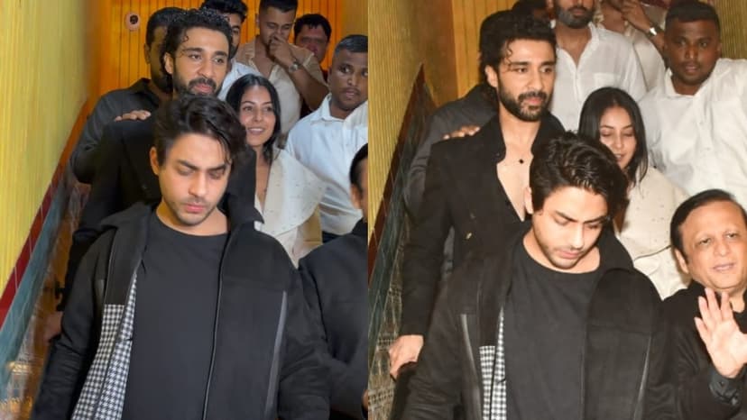 Aryan Khan Joins Raghav Juyal & Shehnaaz Gill at Birthday Bash