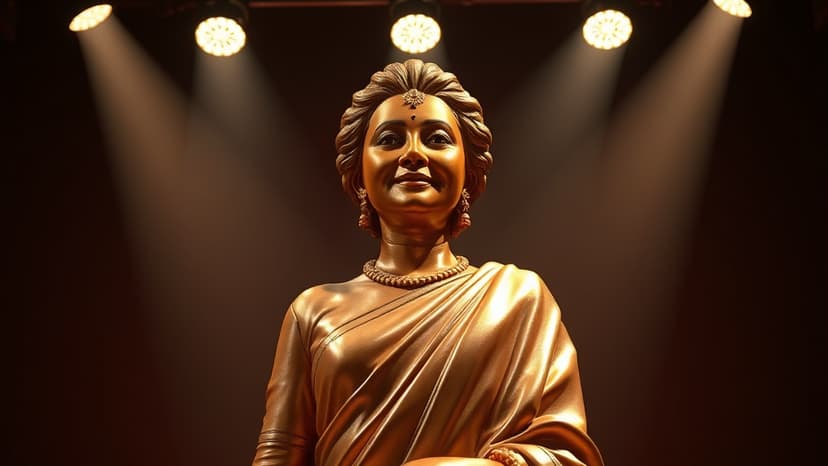 Asha Bhosle's Wax Figure Joins Music Icons