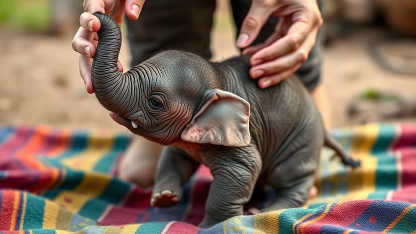 Baby Elephant's Plight Highlights Asian Herd Crisis