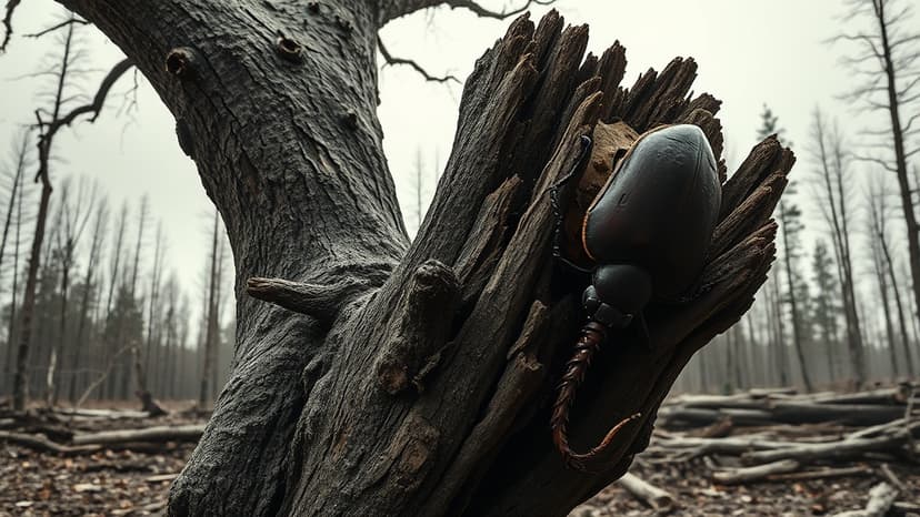 Tiny Beetle Unleashed Forest Devastation Across America