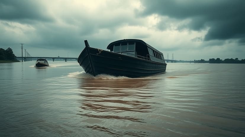 Assam Floods: Highway Submerged, Boats Replace Cars