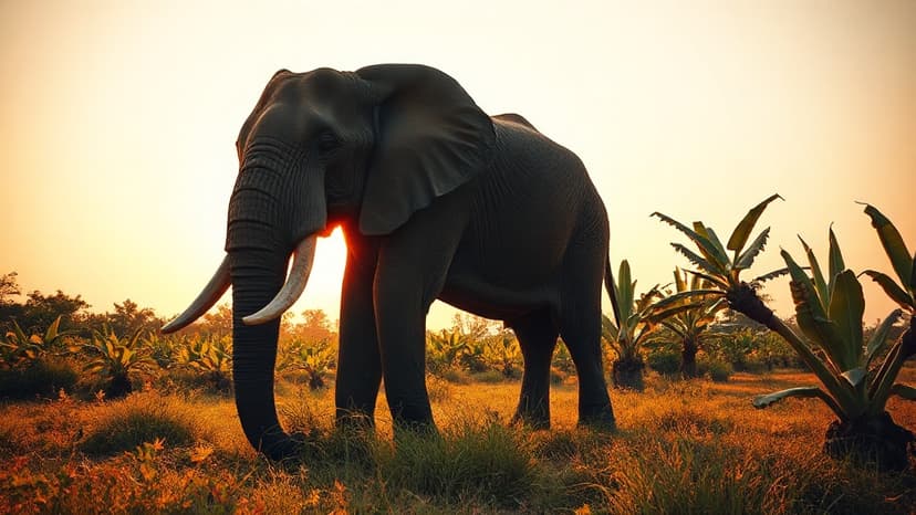 Village Feeds Elephants, Saves Crops Peacefully