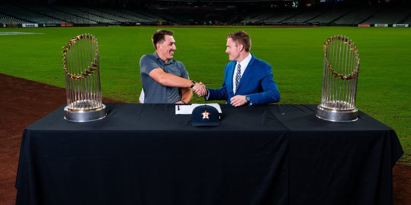 Astros Sign Top Draft Picks For Below Slot Value
