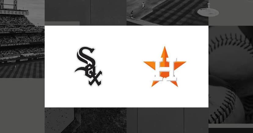 Astros vs. White Sox: AL Wild Card Showdown!