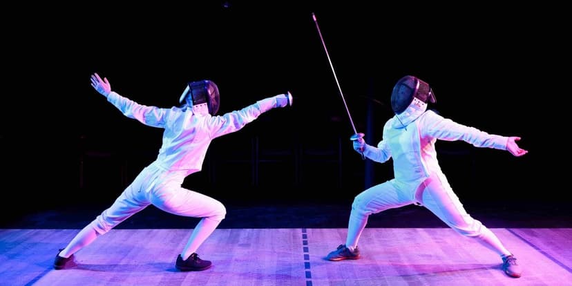 Teen Fencers Duel in 'Athena'