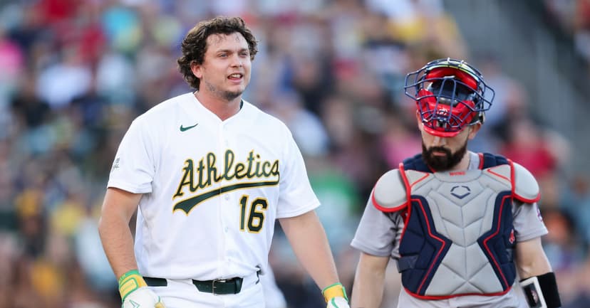 Athletics Star Kurtz Hit By Pitch, Exits Game
