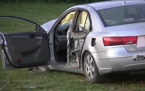 Man Shot, Crashes Car into Pole; Suspect Arrested
