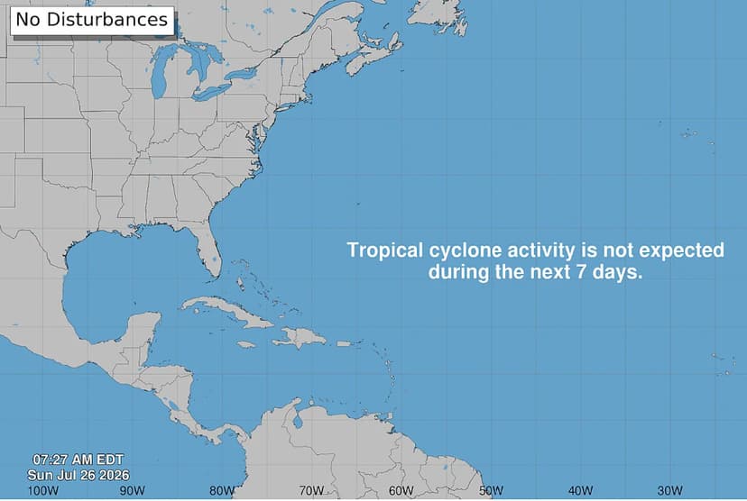 Atlantic Tropics Quiet As Pacific Storms Brew