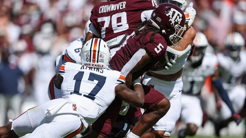 Auburn Stars Shine on 2026 College Football's Top Players List