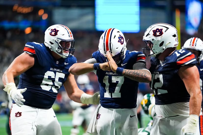 Auburn Tigers Fall Short of AP Top 25 Ranking
