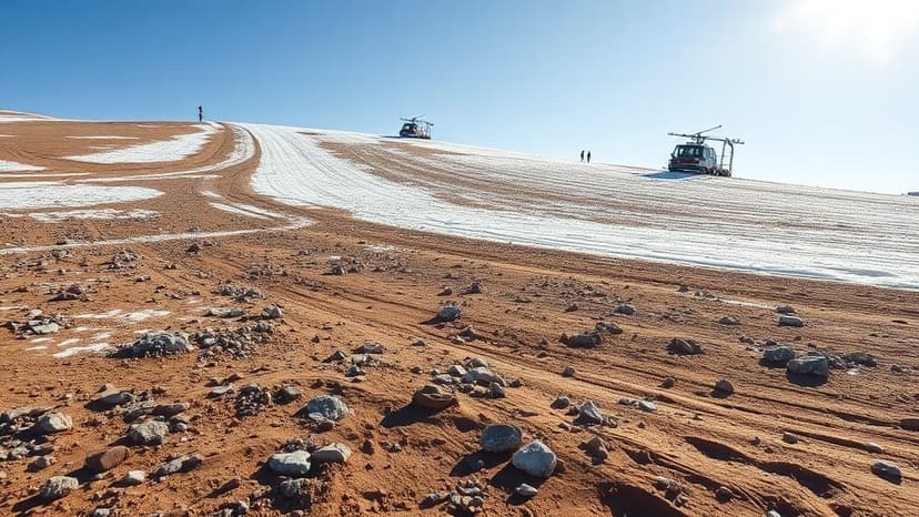 Auli's Slopes Turn Brown: Snowless Winter Sparks Climate Fears