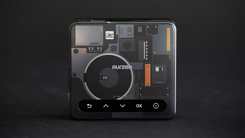 Pocket Projector Blasts Futuristic Cyberpunk Vibes